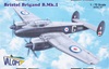 72 scale bristol brigand b.mk.1 box